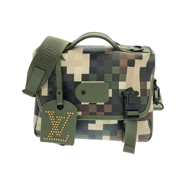 Damoflage LV Trail Messenger Shoulder Bag in Coated canvas from The Reluxe