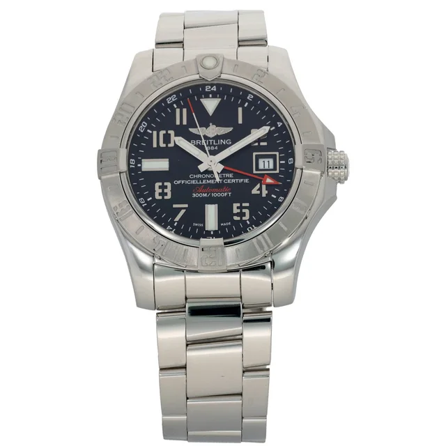 Breitling Avenger II A32390 43mm Stainless Steel Watch from H&T