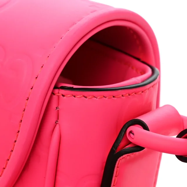 Gucci GG Rubber effect Super Mini Bag Pink in Pink Calfskin from FASHIONPHILE, photo 11 of 11
