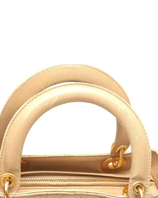 Medium Lady Dior Bag in Leather from A Retro Tale, photo 7 of 12