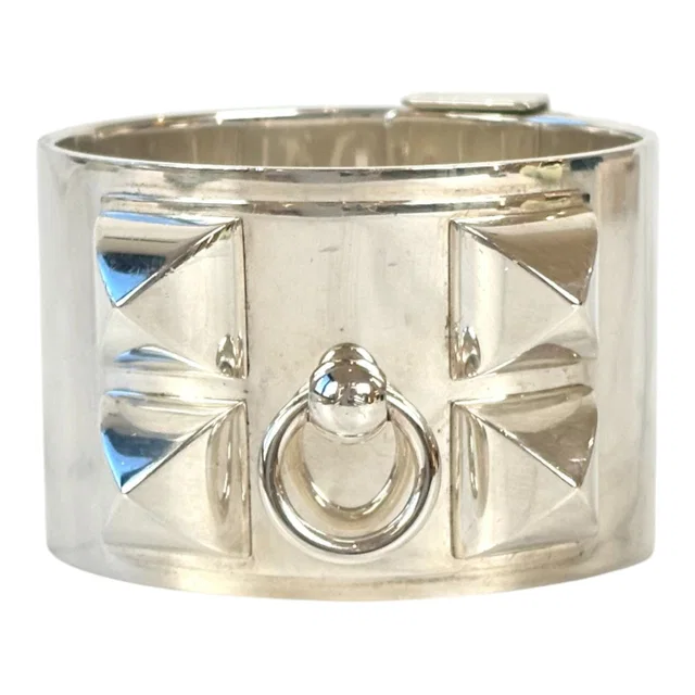 Hermès Silver CDC Bracelet LG in Sterling Silver in Silver from Luxury Promise