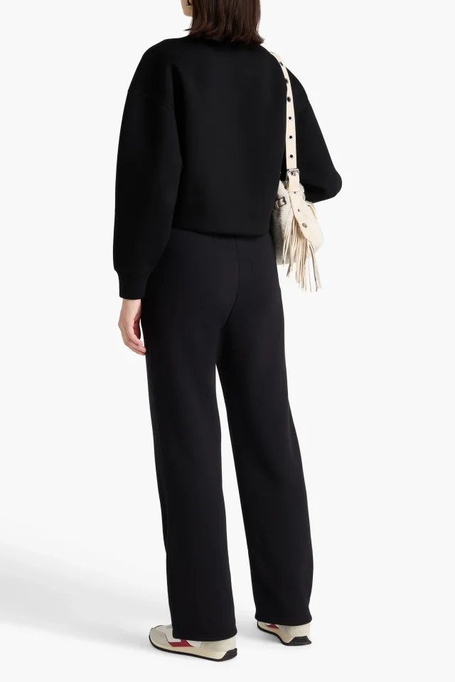 Rag & Bone Abby Modal-Blend Scuba Cardigan in Black, photo 3 of 4 from THE OUTNET