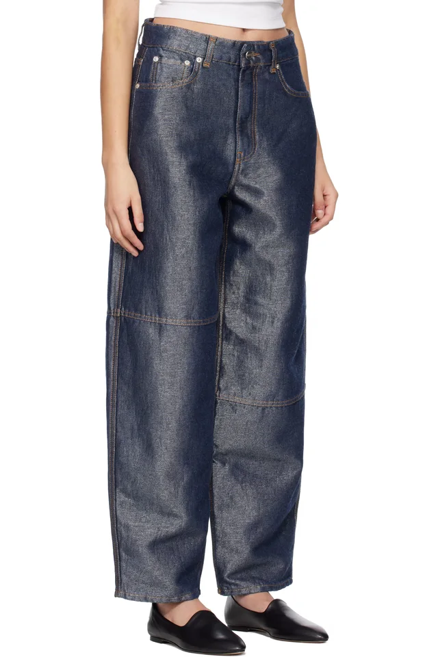 GANNI Blue Stary Jeans, photo 2 of 4 from SSENSE