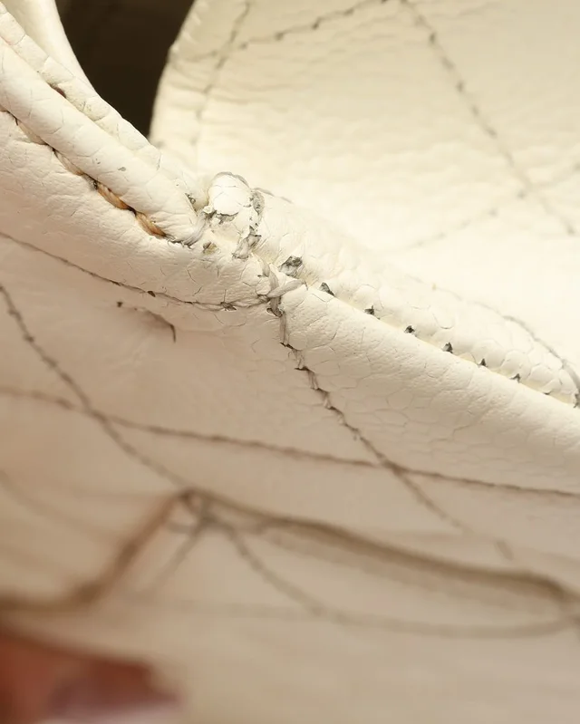Chanel Classic Medium Caviar Double Flap Bag in Caviar leather from A Retro Tale, photo 8 of 11