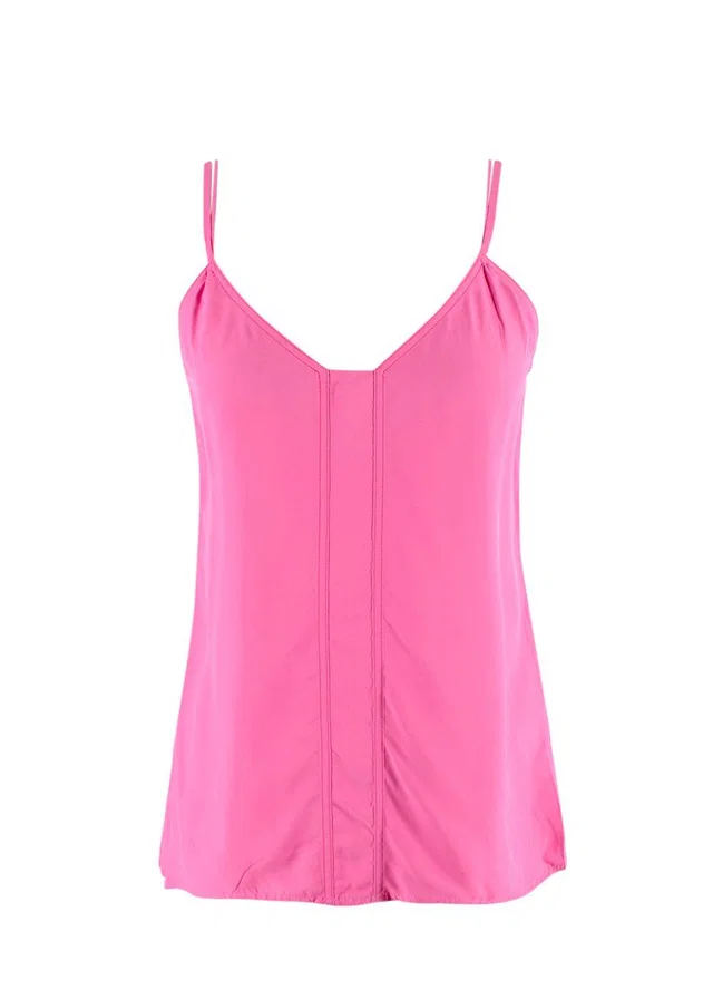 Bottega Veneta Pink Cami Top in Pink from HEWI