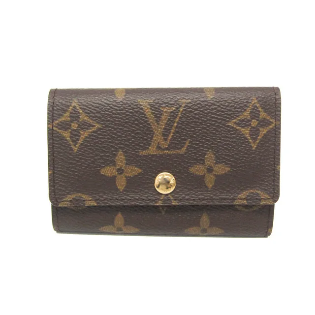 Louis Vuitton Key Holder 6 M62630 Men,Women Monogram Key Case Brown in Brown Monogram from Elady