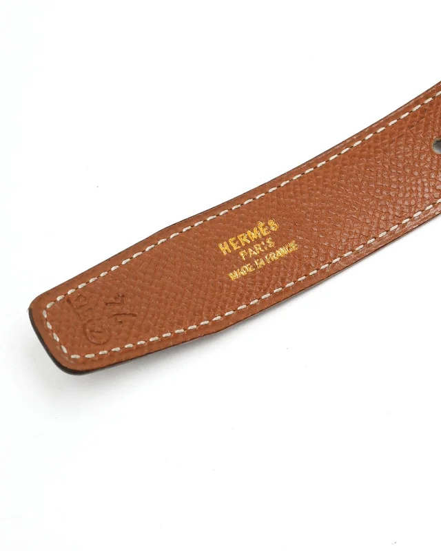 Hermès H Belt, Size 74 in Leather from A Retro Tale, photo 6 of 6