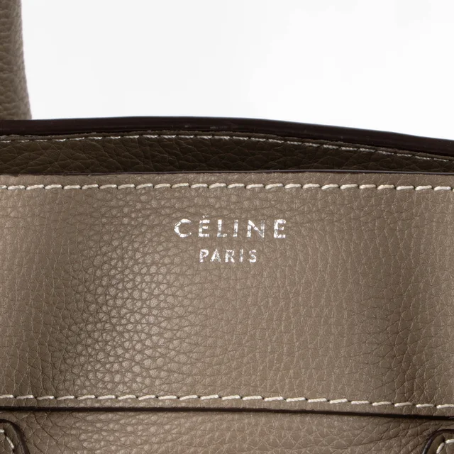 Celine Taupe Calfskin Soft Mini Luggage Bag in Taupe Calfskin from Labellov, photo 7 of 7