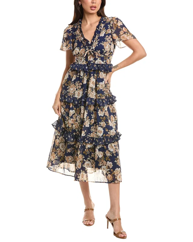CELESTINE SEI Midi Dress, image 1 of 1 from Gilt