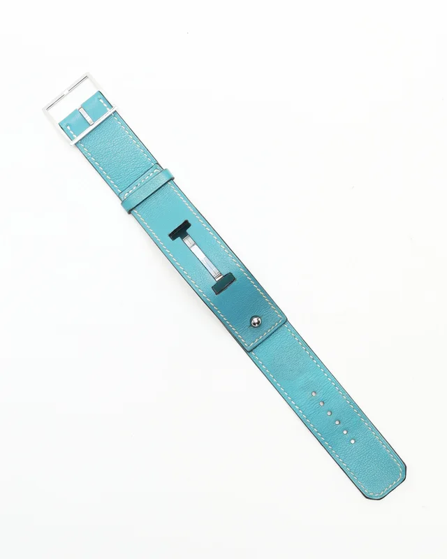 Hermès Cherche Midi 19mm Ref CM1.210 Full Set Watch in Leather from A Retro Tale, photo 3 of 8