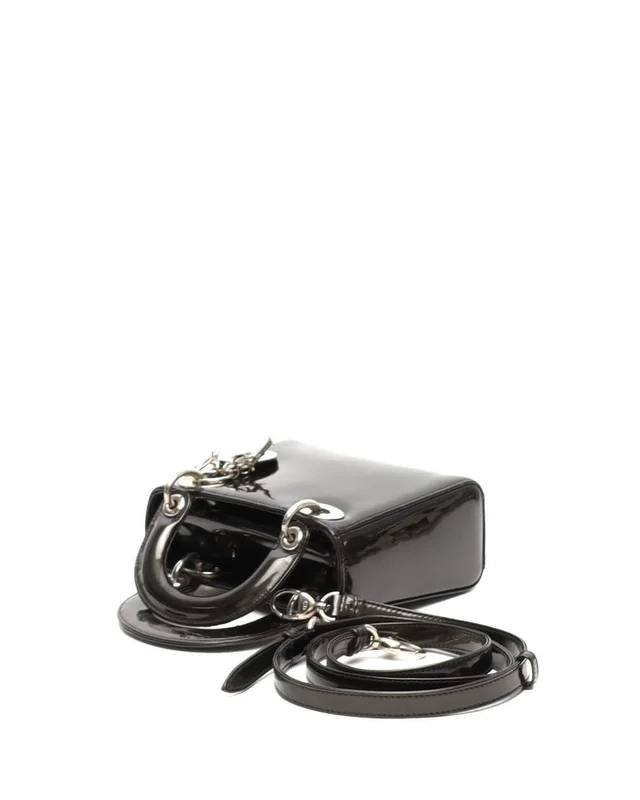 Mini Lady Dior Patent Leather Bag in Patent leather from A Retro Tale, photo 4 of 8