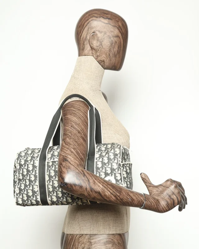 Dior Oblique Boston Bag in Canvas from A Retro Tale, photo 10 of 10