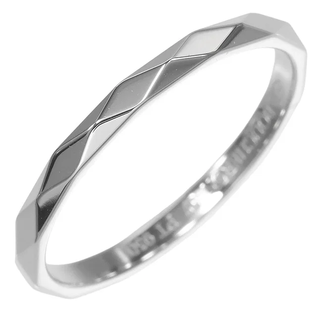 Boucheron Facette Small Pt950 Platinum Ring Size 16 from LuxUness