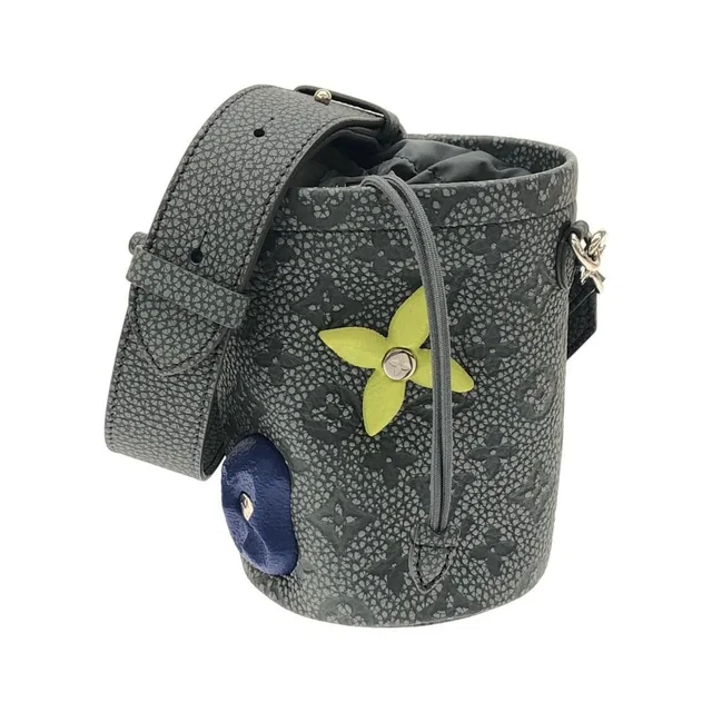 Louis Vuitton Chalk Pouch Silver Gris Granite in Grey from The Reluxe