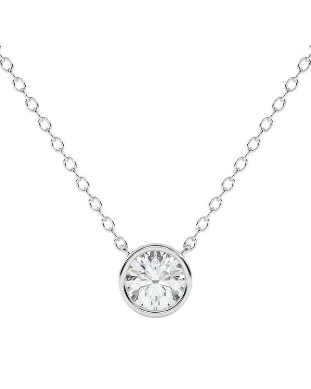 Lab Grown Diamonds 14K 0.25 ct. tw. Lab-Grown Diamond Necklace, image 1 of 1 from Rue La La