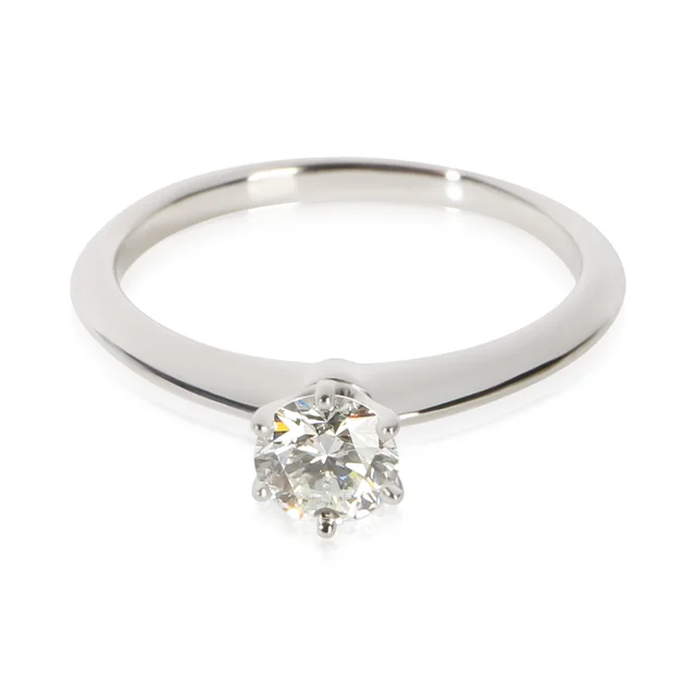 Tiffany & Co. 0.61 ct Round Brilliant Diamond Engagement Ring from myGemma
