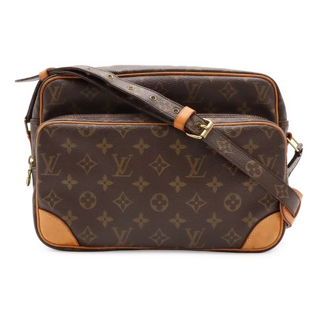Louis Vuitton Monogram Nile Shoulder Bag in Coated canvas from The Reluxe