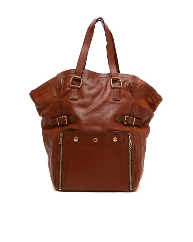 Saint Laurent Rive Gauche Patent Tote Bag in Patent leather from A Retro Tale