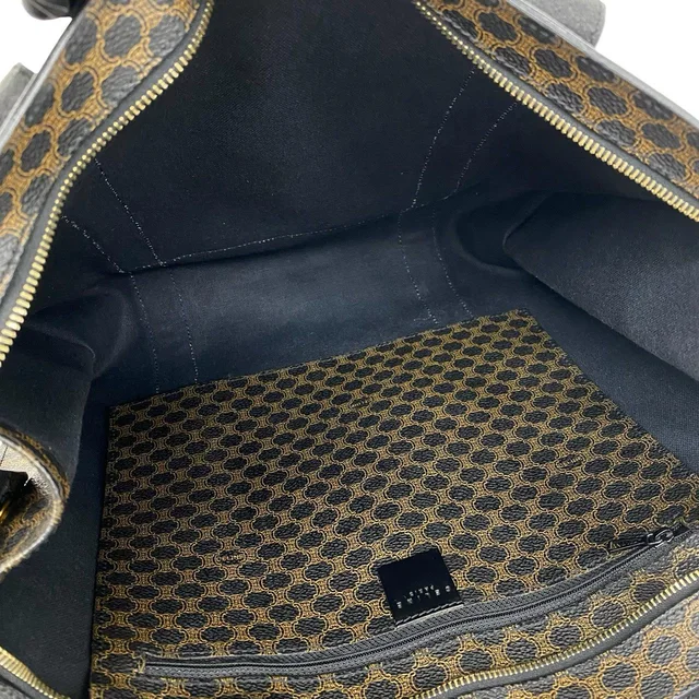 Celine Macadam Leather Tote Bag in Brown Leather from LuxUness, photo 9 of 10