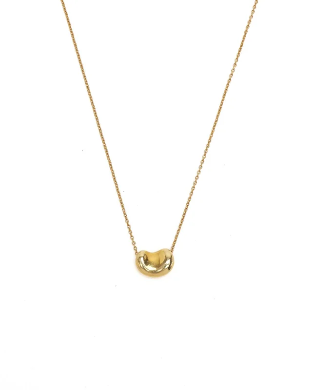 Tiffany & Co. Elsa Peretti Bean 18kt Necklace from A Retro Tale