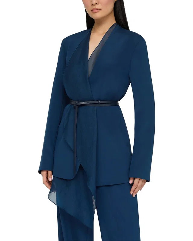 Lafayette 148 New York Plus Silk-Blend Cardigan Jacket, image 1 of 1 from Rue La La