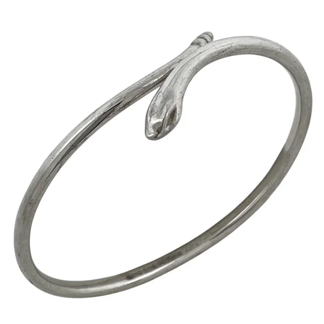 Tiffany & Co. Bangle Snake Bracelet 925 Sterling Silver in Silver from The Reluxe
