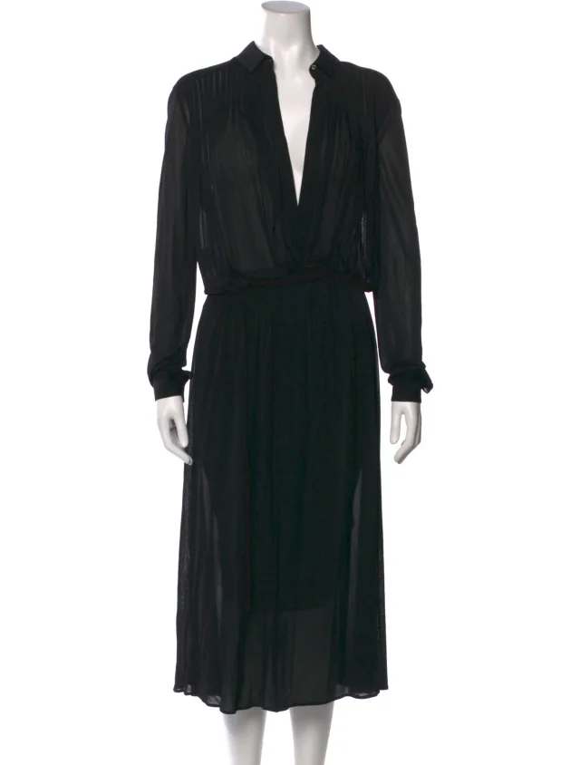Maison Margiela dresses in black from The RealReal