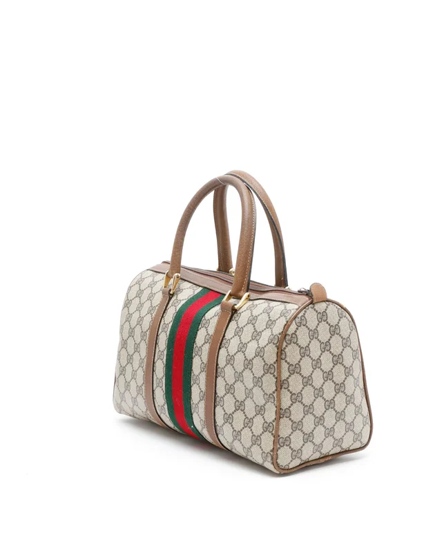 Gucci GG Sherry Line Boston Bag in Canvas from A Retro Tale, photo 3 of 11