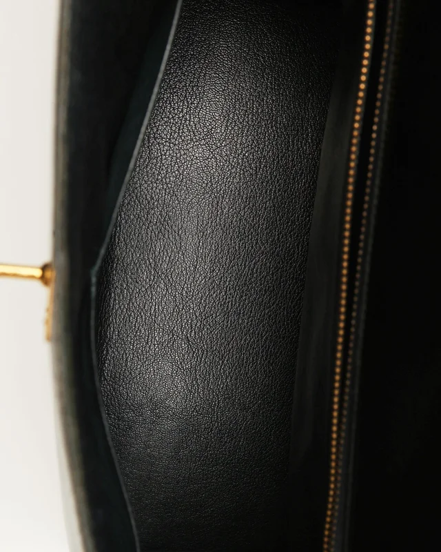 Hermès Kelly Sellier 32 Box Bag in Box leather from A Retro Tale, photo 9 of 14