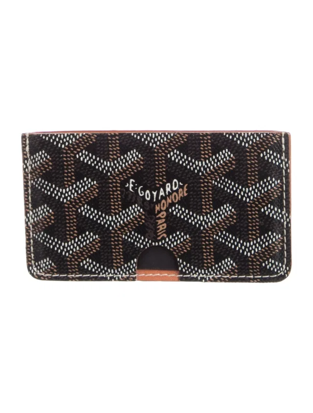 Goyard Wallets & card holders in brown|red Leather from The RealReal