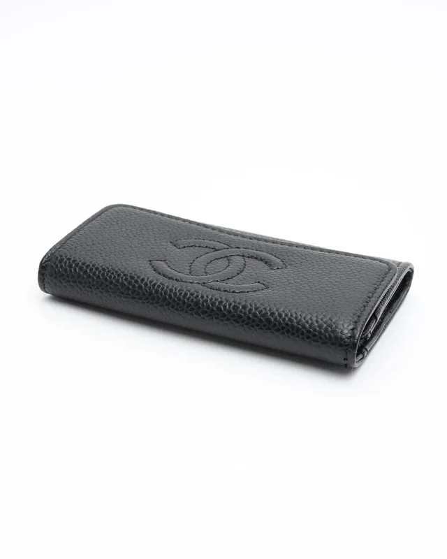 Chanel Coco Mark Caviar Card Holder in Caviar leather from A Retro Tale, photo 4 of 7