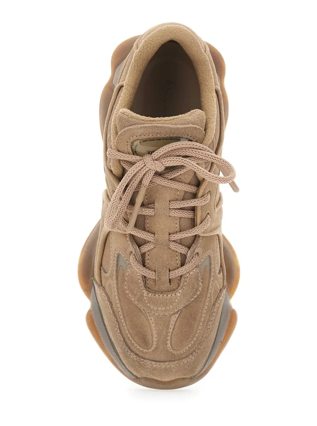AXEL ARIGATO Brown Sneaker 'Eris' Low Top with Logo Patch on the Tongue in Leather and Fabric Woman in Brown 86% Leather 14% Textile, photo 7 of 8 from Gaudenzi Boutique