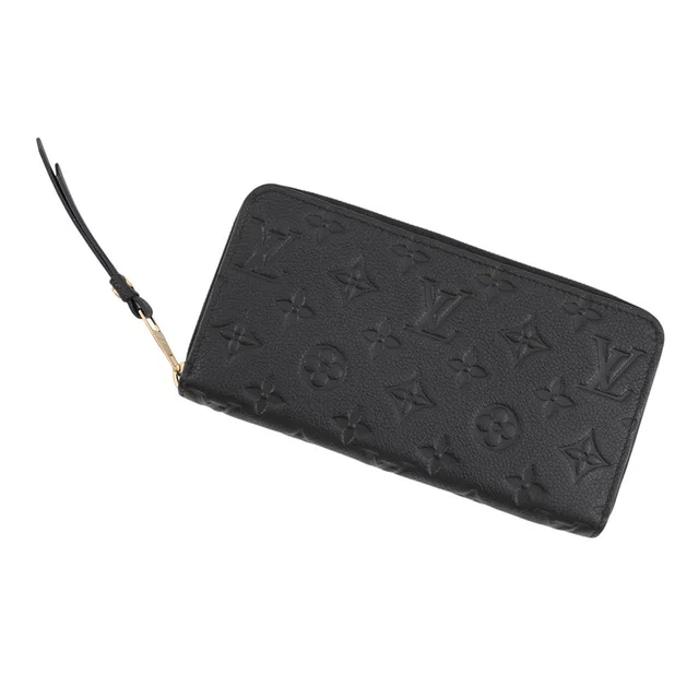 Louis Vuitton Zippy Wallet NoirM61864 Monogram Empreinte Leather in Leather from GALLERY RARE