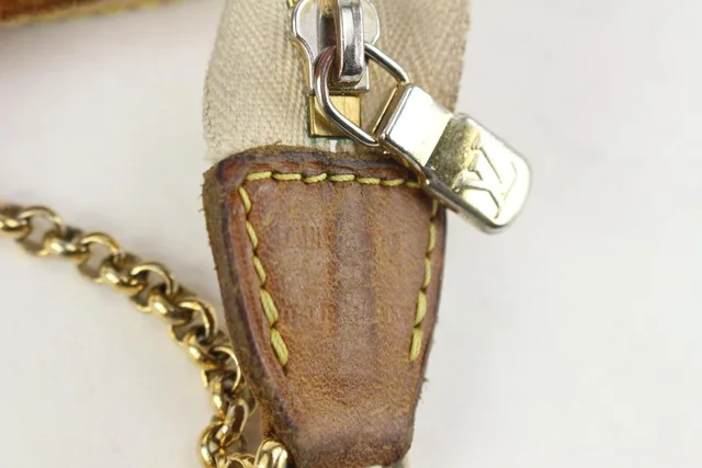 Louis Vuitton Damier Azur Pochette Sophie 2way Eva Crossbody bag in Canvas from Bagriculture