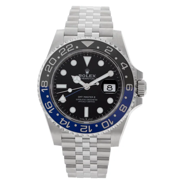 Unused Rolex GMT Master II Batman " Batgirl" 40mm 126710BLNR in Stainless Steel from Gray And Sons