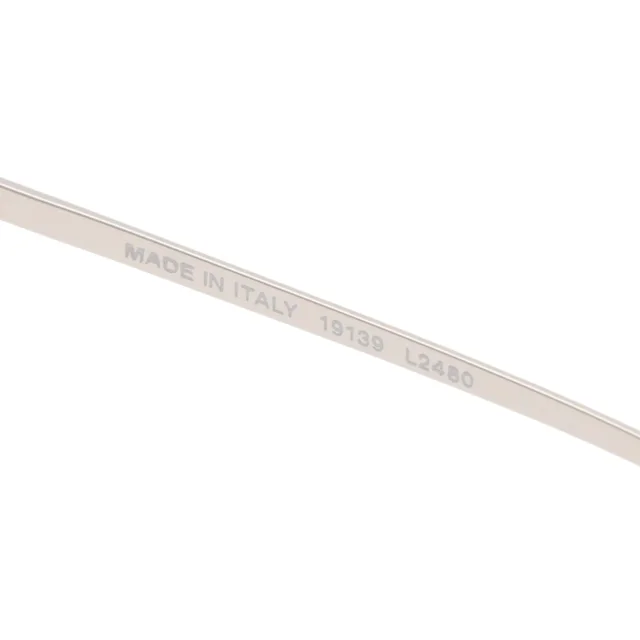 Chanel Logo plate drop charm rimless sunglasses pink from VINTAGE QOO TOKYO, photo 7 of 10