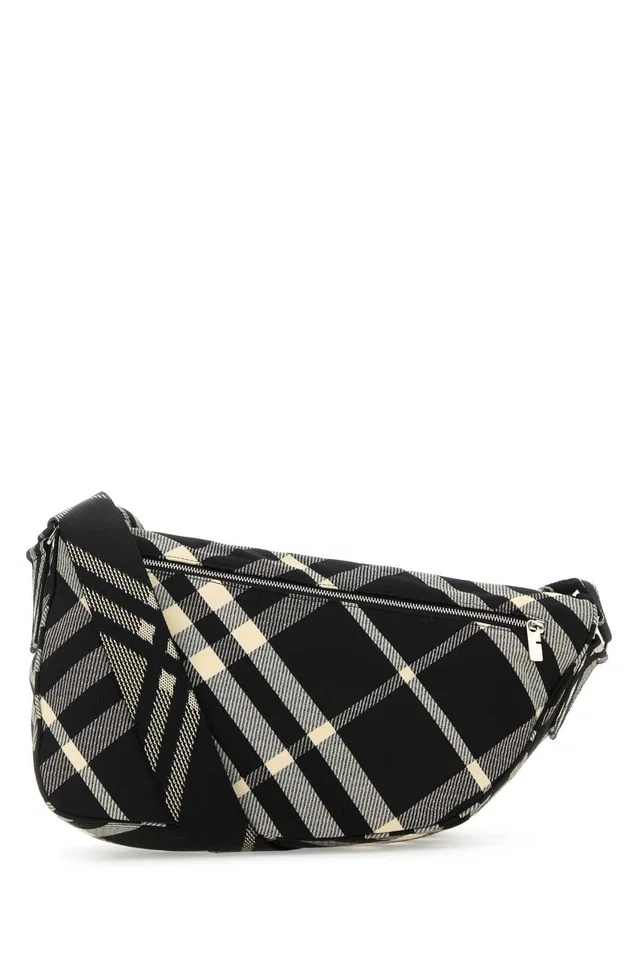 Burberry Shield Crossbody Bag — Black in Black from HEWI