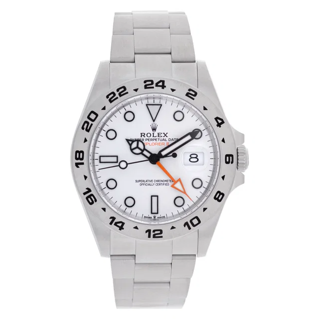 Unused Rolex Explorer II 41mm 226570 in Stainless Steel from Gray And Sons