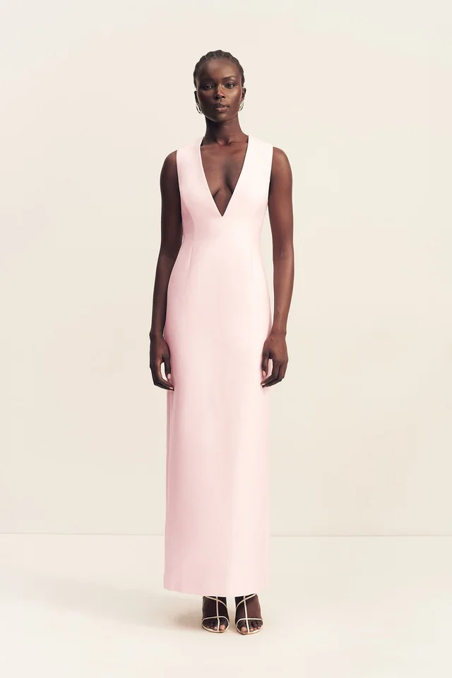 Shona Joy OTIS PLUNGED FITTED MAXI DRESS - FAIRYFLOSS from Shona Joy, photo 1 of 1