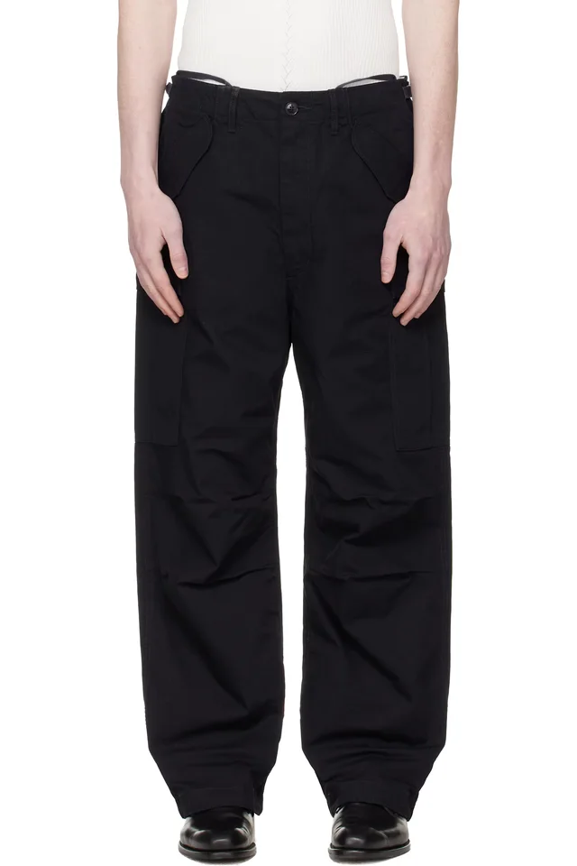 nanamica Navy Ripstop Cargo Pants, image 1 of 1 from SSENSE