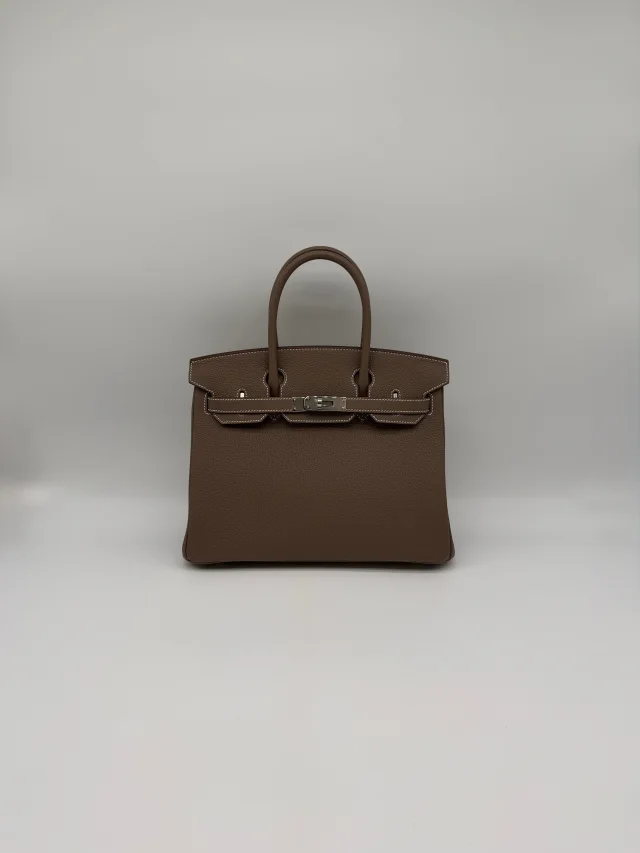 Hermès Birkin 30 Etoupe Togo Palladium Hardware in Taupe Togo leather from Luxury Promise, photo 2 of 11