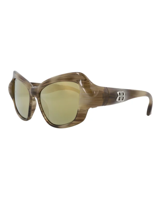 Balenciaga Cat Eye-Frame Bio Injection Sunglasses in multi, photo 2 of 5 from ShopSimon