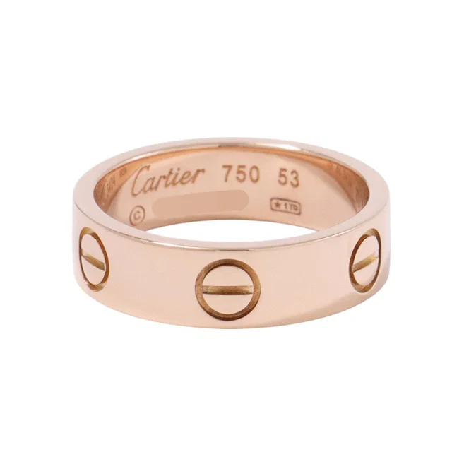 Cartier Love Ring Size Classic/53/#13B4084800 18K Pink Gold in Pink from GALLERY RARE