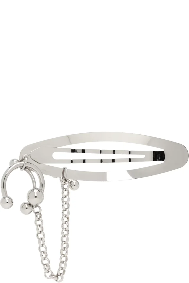 Justine Clenquet Holly Hair Clip, photo 2 of 3 from SSENSE