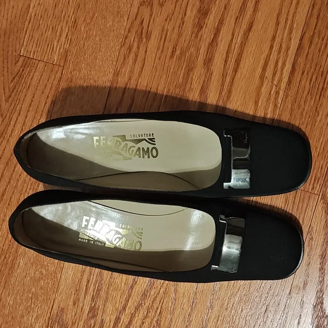 Ferragamo heels in black from Poshmark