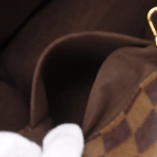Louis Vuitton Marlybone PM Damier Canvas Tote Bag in Brown Canvas from LuxUness, photo 8 of 16