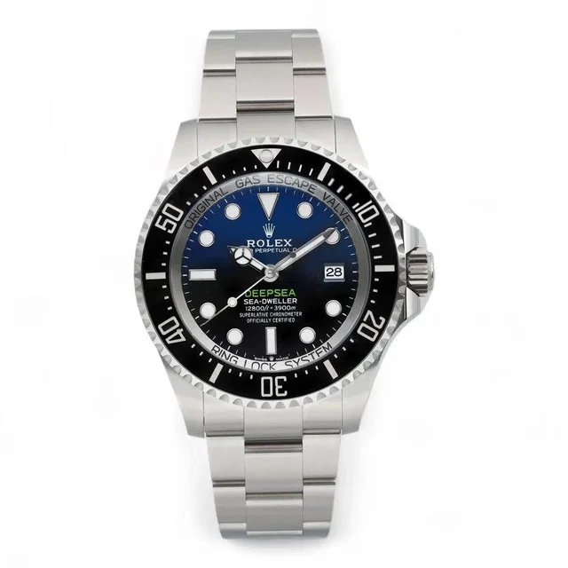 Rolex Sea-Dweller Automatic Chronometer Blue Dial Mens Watch 126660 BLSO in blue|silver|black|gray Ceramic from Jomashop.com