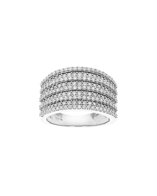 Amairah Silver 1.00 ct. tw. Lab-Grown Diamond Ring, image 1 of 1 from Rue La La