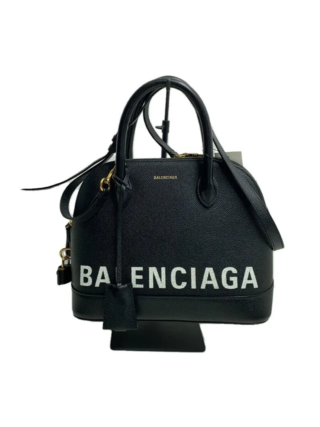 Balenciaga Ville Top Handle Bag Leather Black in black Leather from Poshmark