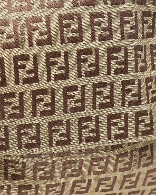 Fendi Zucchino Mamma Baguette Bag in Canvas from A Retro Tale, photo 8 of 12